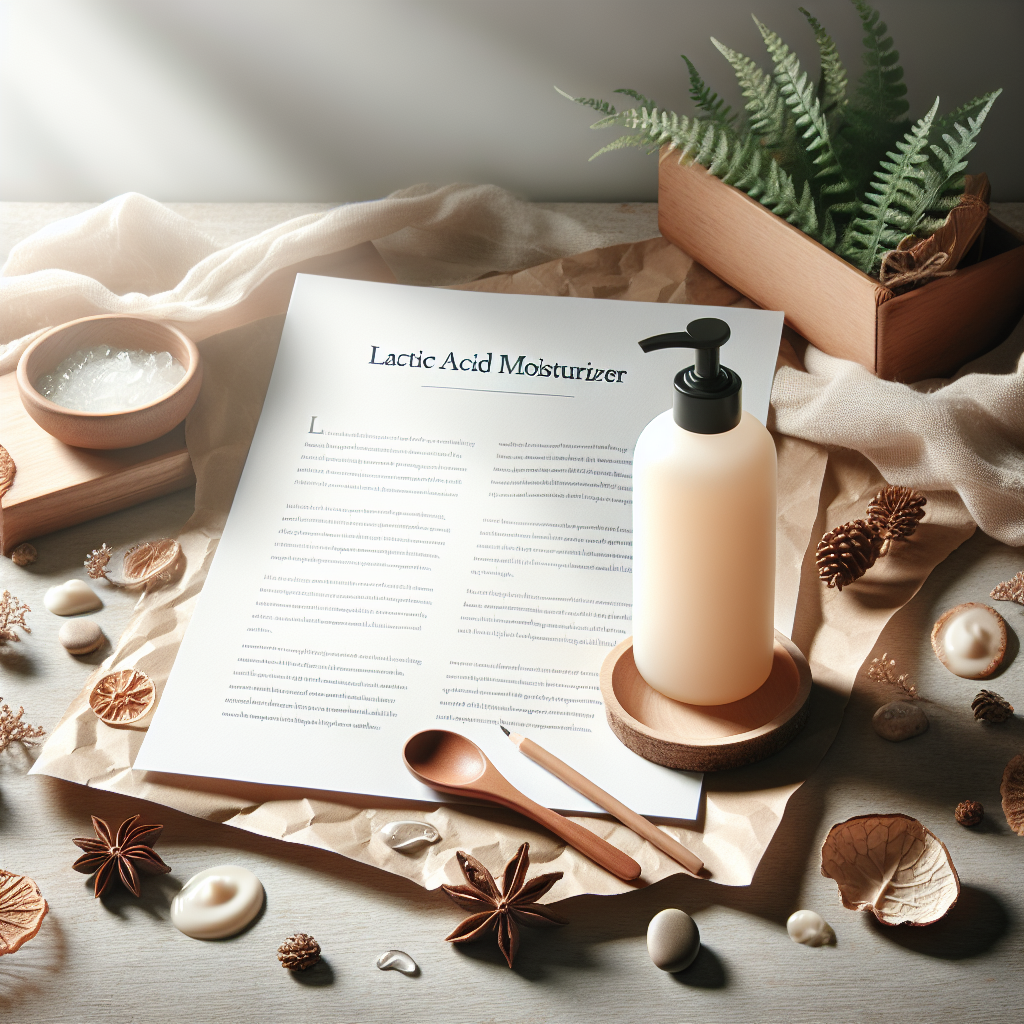 Image for Article about Lactic acid moisturizer
